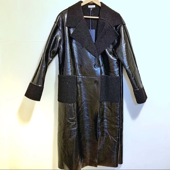 Patent trench coat - Picture 2 of 8